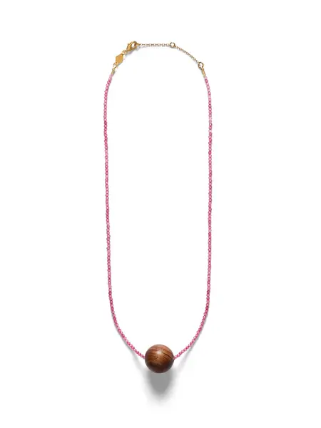 Anni Lu Pink mood ketting Hibiscus soda