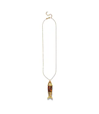 Anni Lu Big catch ketting Gold