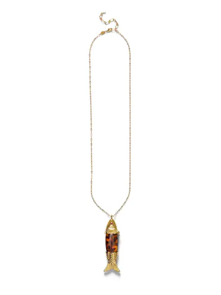 Anni Lu Big catch ketting Gold