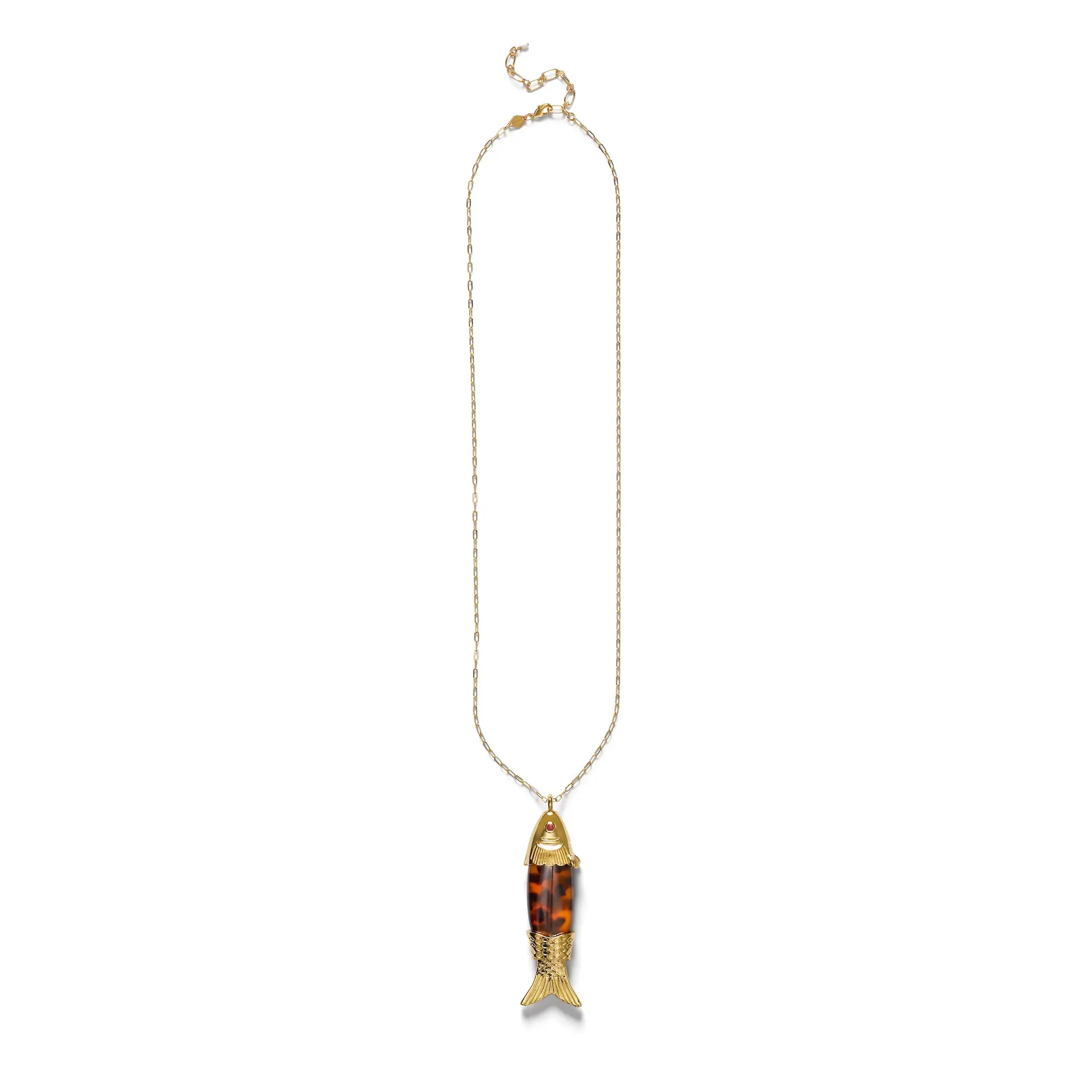 Anni Lu Big catch ketting Gold