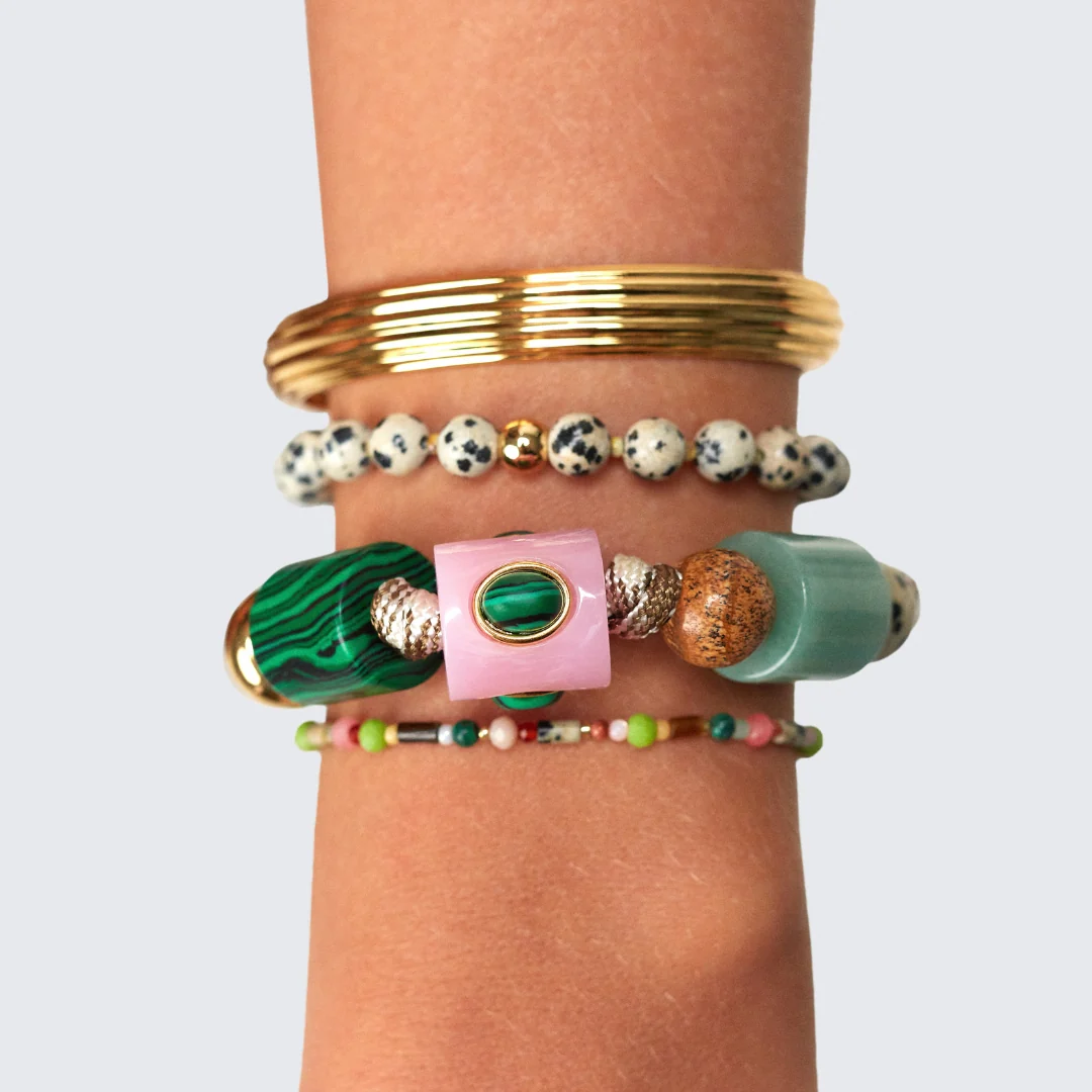 Anni Lu Heartland armband Toasted almond