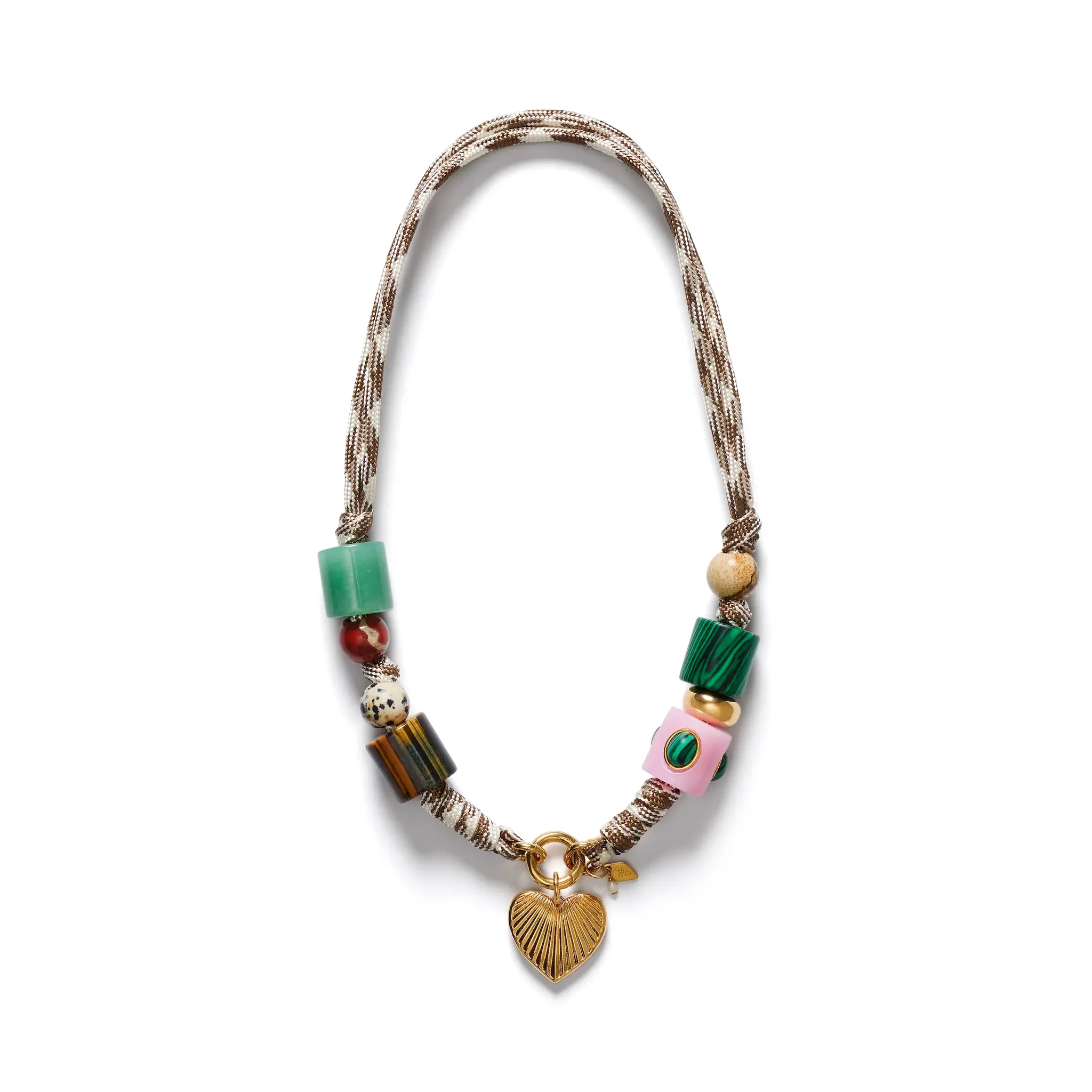 Anni Lu Heartland ketting Toasted almond