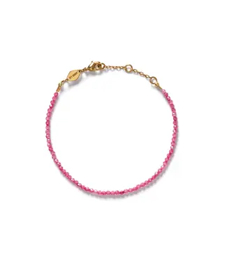 Anni Lu Pink mood armband Hibiscus soda