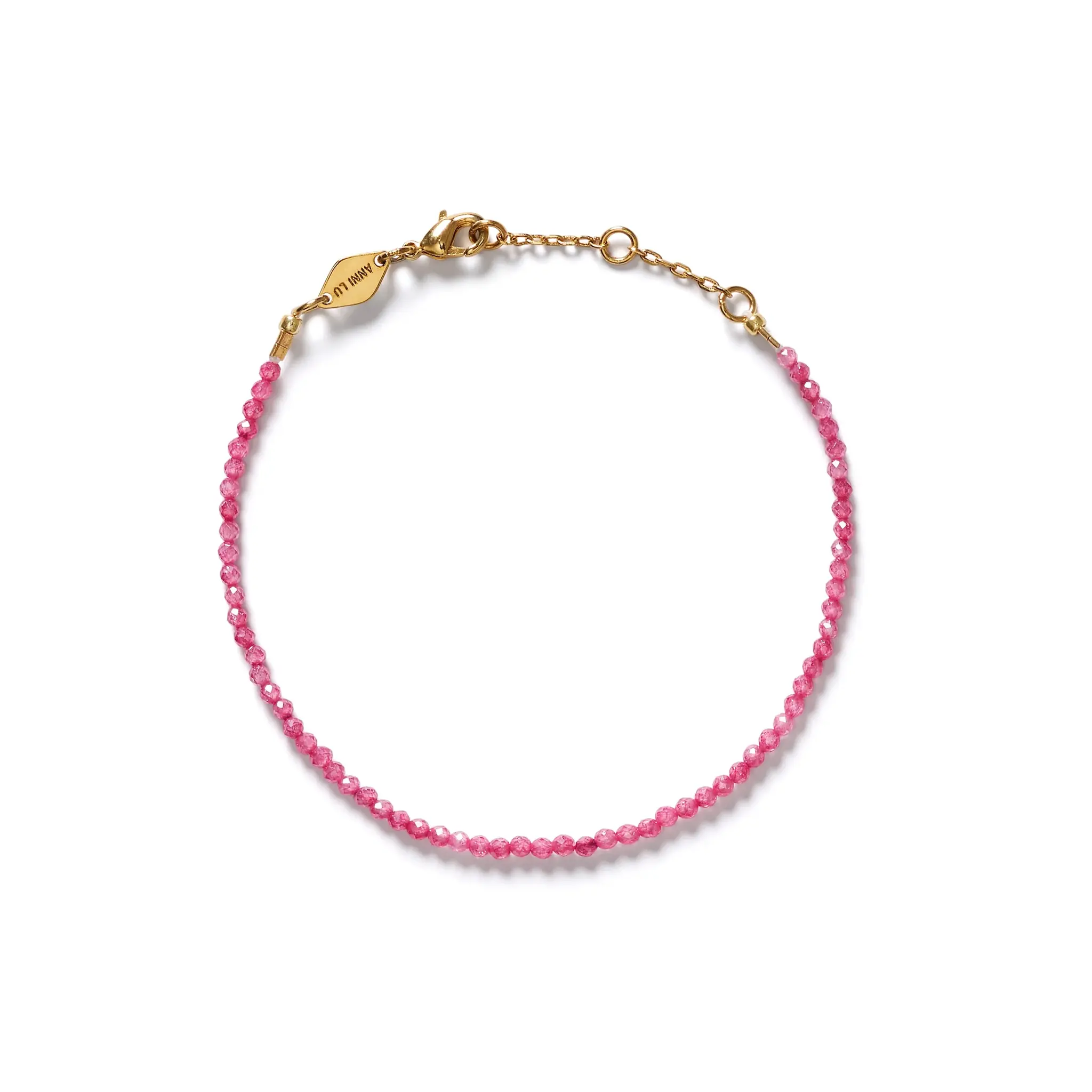 Anni Lu Pink mood armband Hibiscus soda