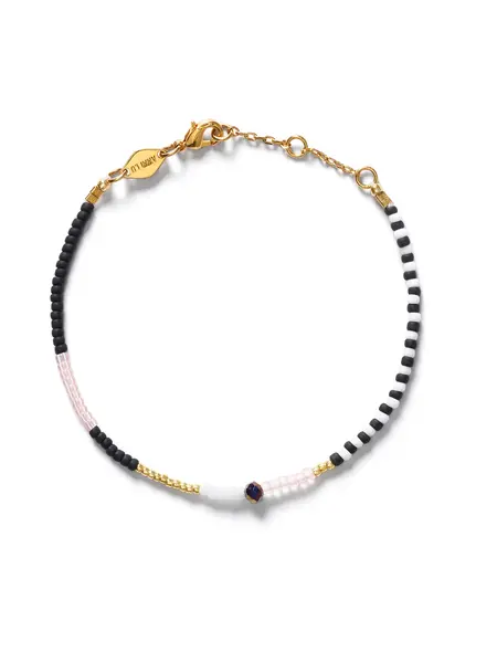 Anni Lu Mess armband Domino