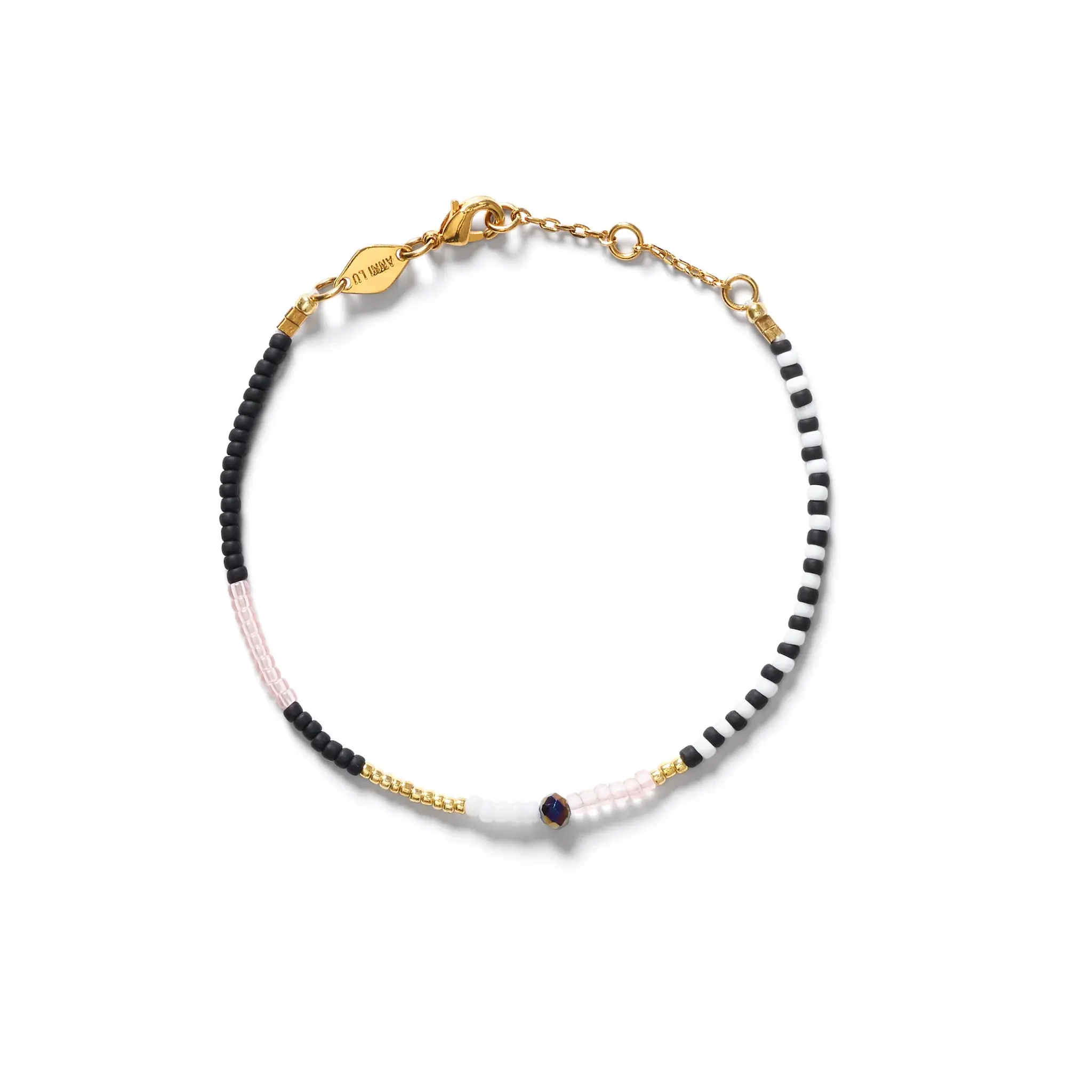 Anni Lu Mess armband Domino
