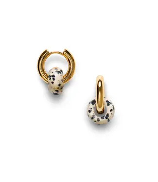 Anni Lu Glazed donut hoops Dalmatian