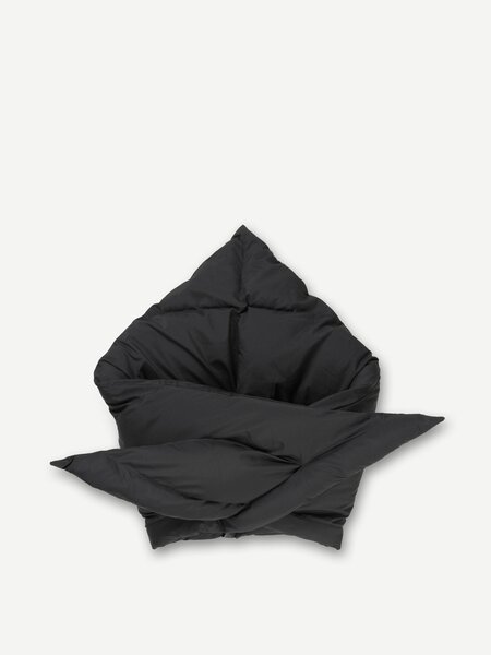 Samsoe Samsoe Satony triangle scarf Black