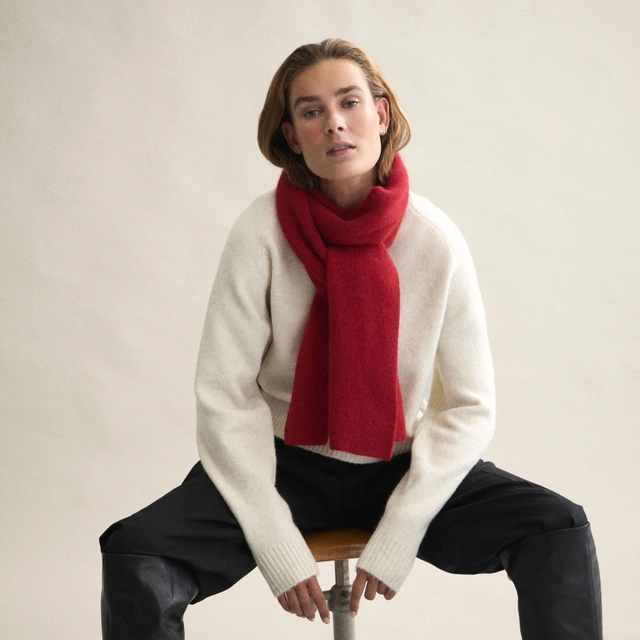 Le Bonnet Scarf Framboise
