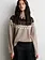 Second Female Arlo knit O-neck Beige melange