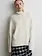 Second Female Alpha knit T-neck Cream