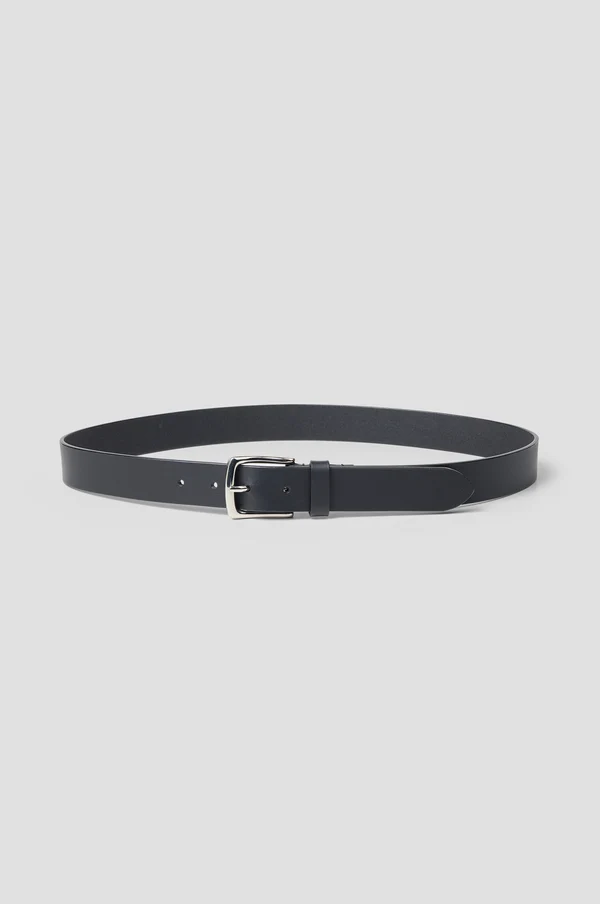 Second Female Lulu leather belt Black