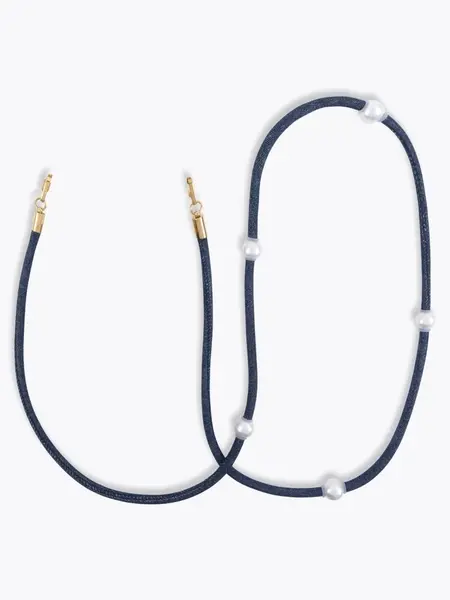 Ateljé Evening blue long cord