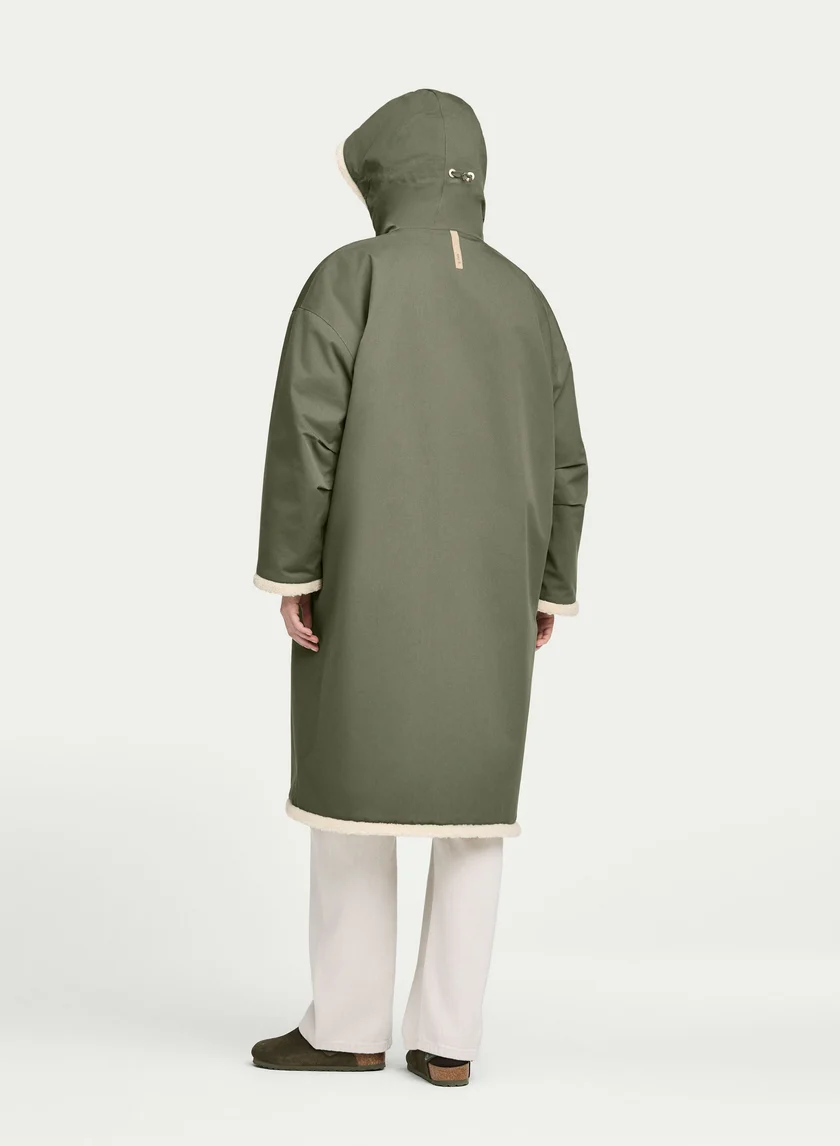 G-Lab Anna coat olive grey