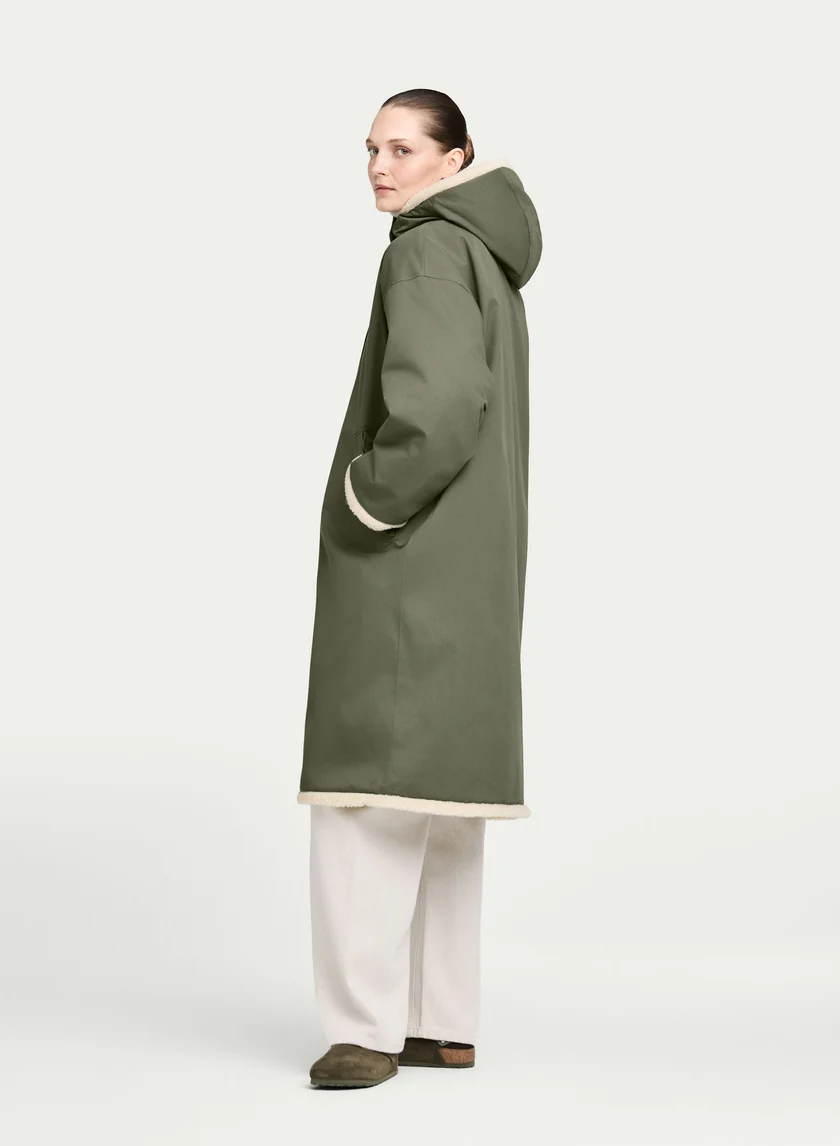 G-Lab Anna coat olive grey