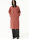 Welter Shelter Long coach washed tencel cordu jas Faded cherry