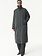 Welter Shelter Long coach washed jas Washed black