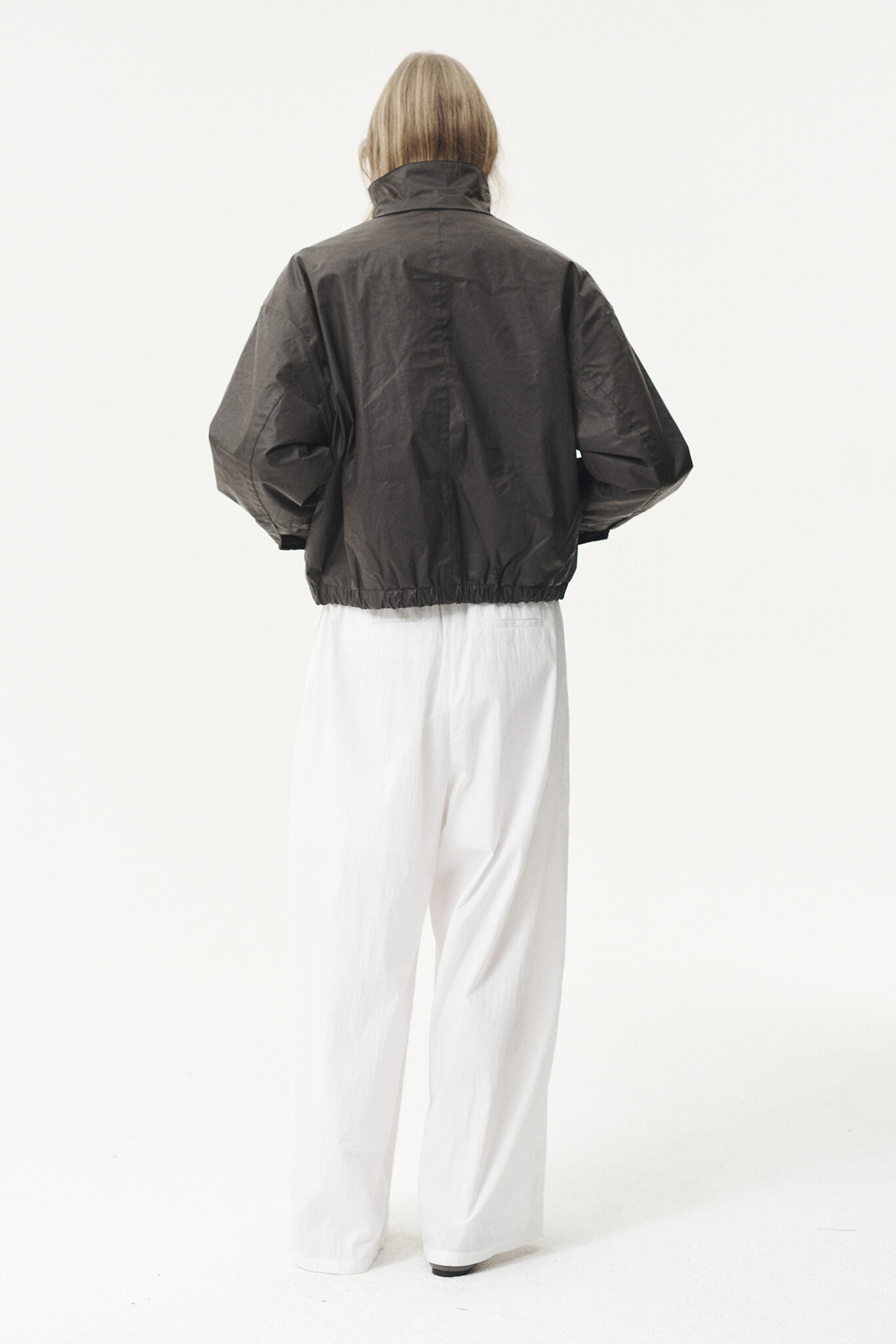 Welter Shelter Livia wax jas Dark brown