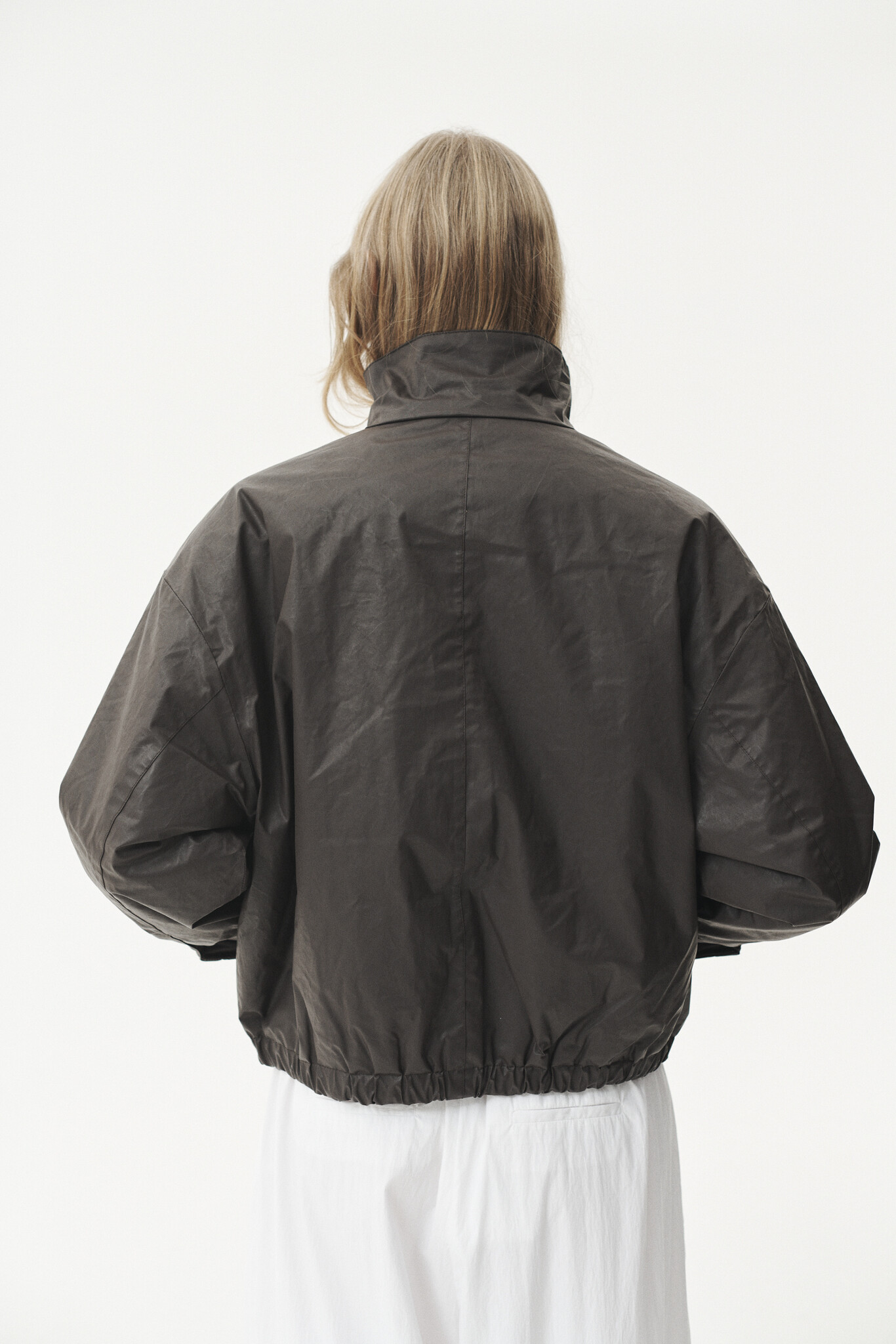 Welter Shelter Livia wax jas Dark brown