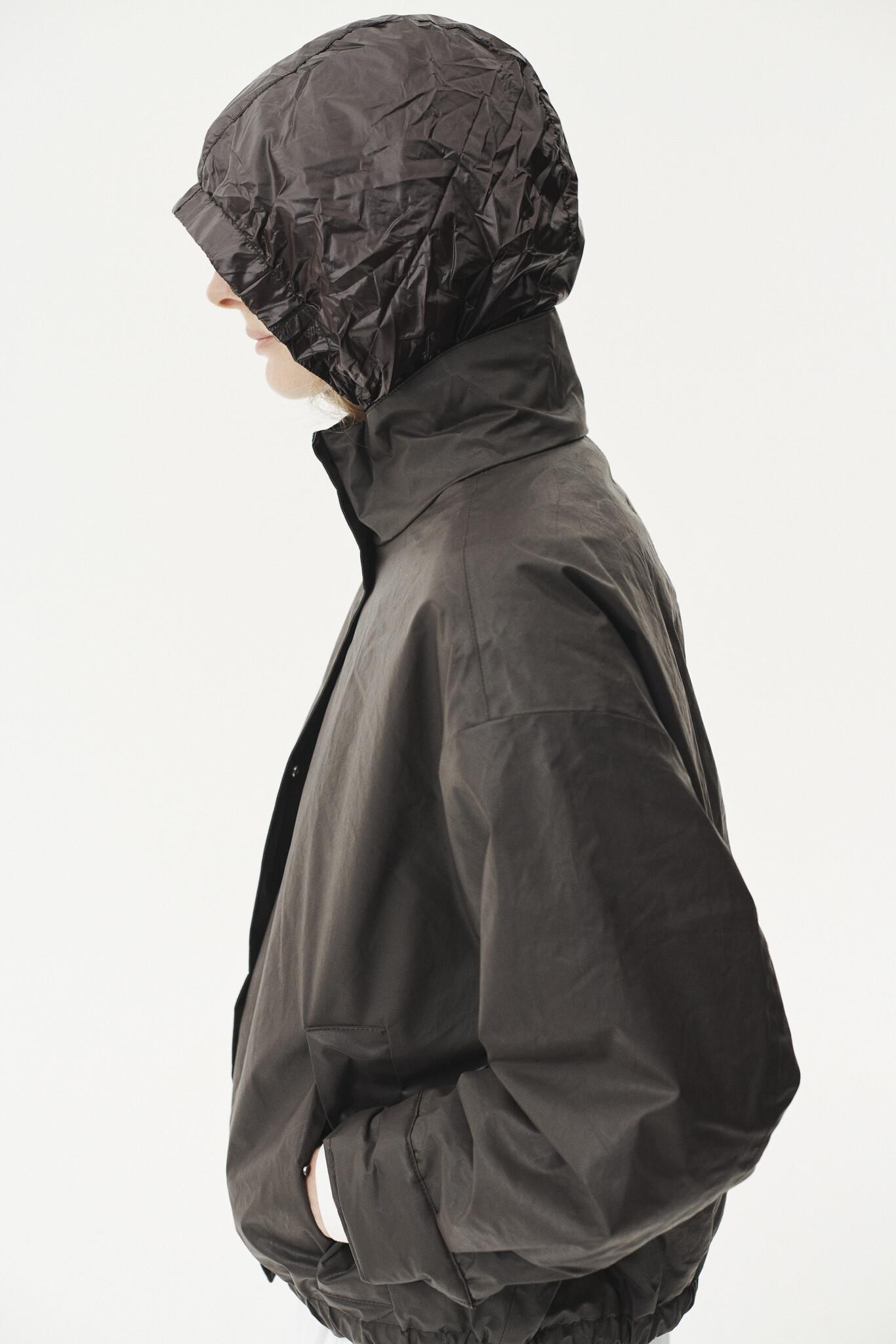 Welter Shelter Livia wax jas Dark brown
