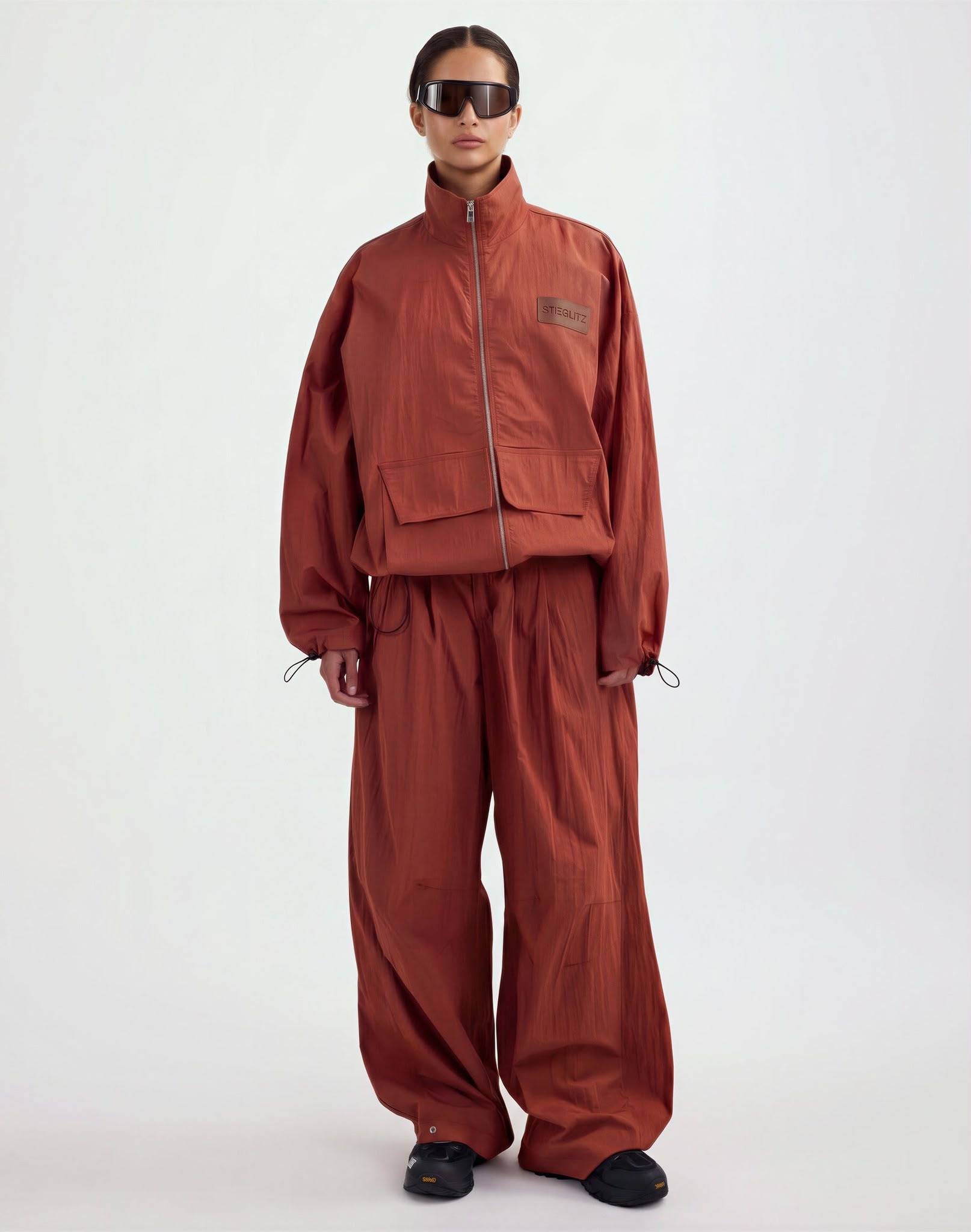 Stieglitz Paola zipper jacket Brown