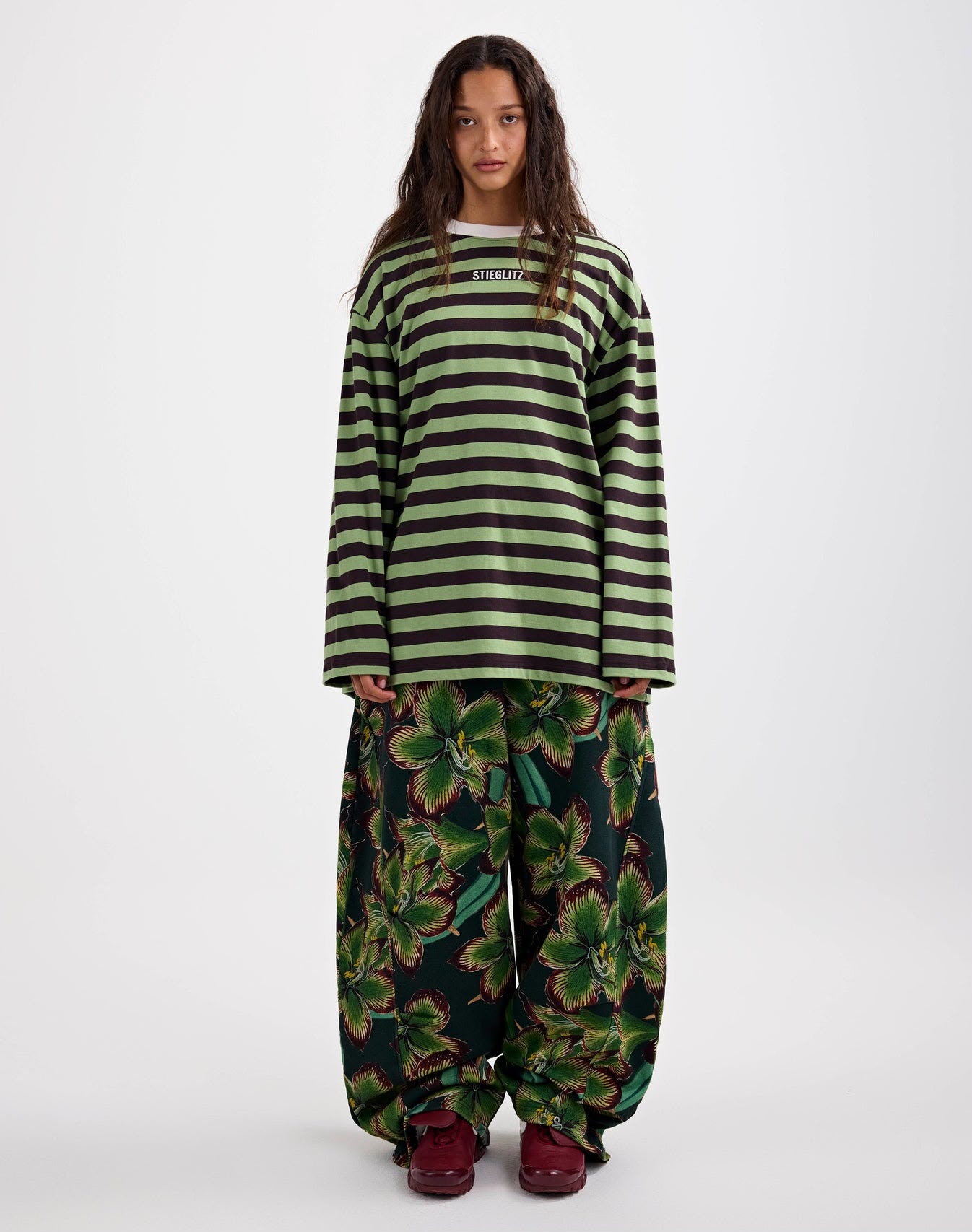 Stieglitz Donna wide skate longsleeve Green