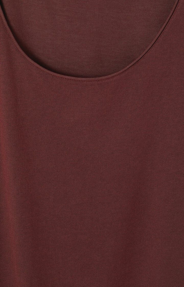 American Vintage STU02A T-shirt Pourpre vintage