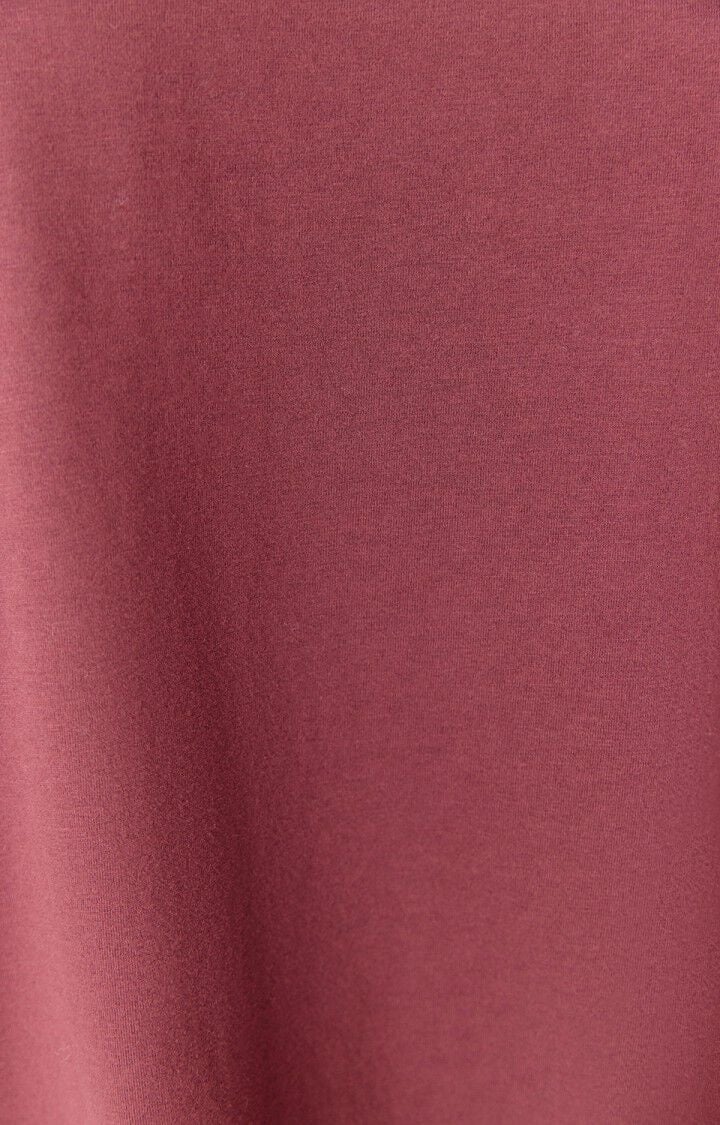 American Vintage STU02A T-shirt Pourpre vintage