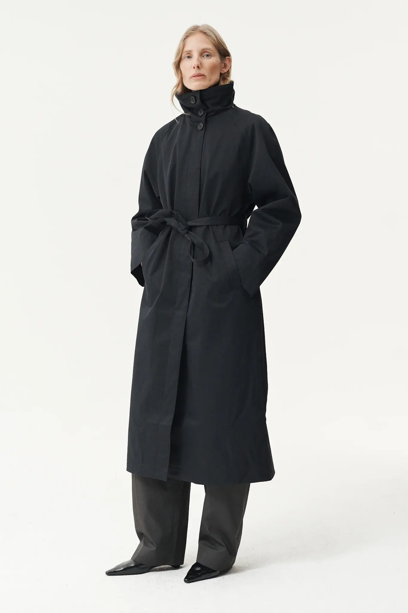 Welter Shelter Roomy stand up C nin spin jas Navy (nearly black)