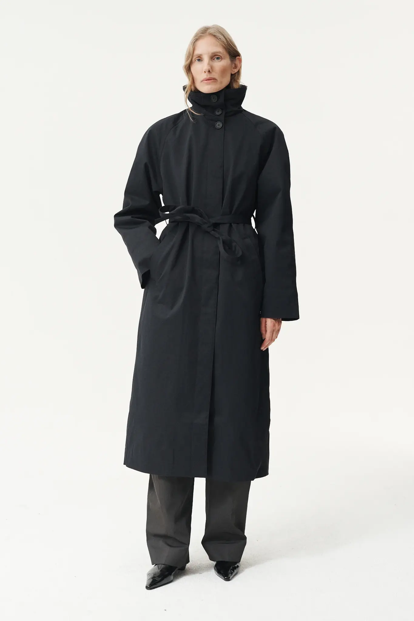 Welter Shelter Roomy stand up C nin spin jas Navy (nearly black)