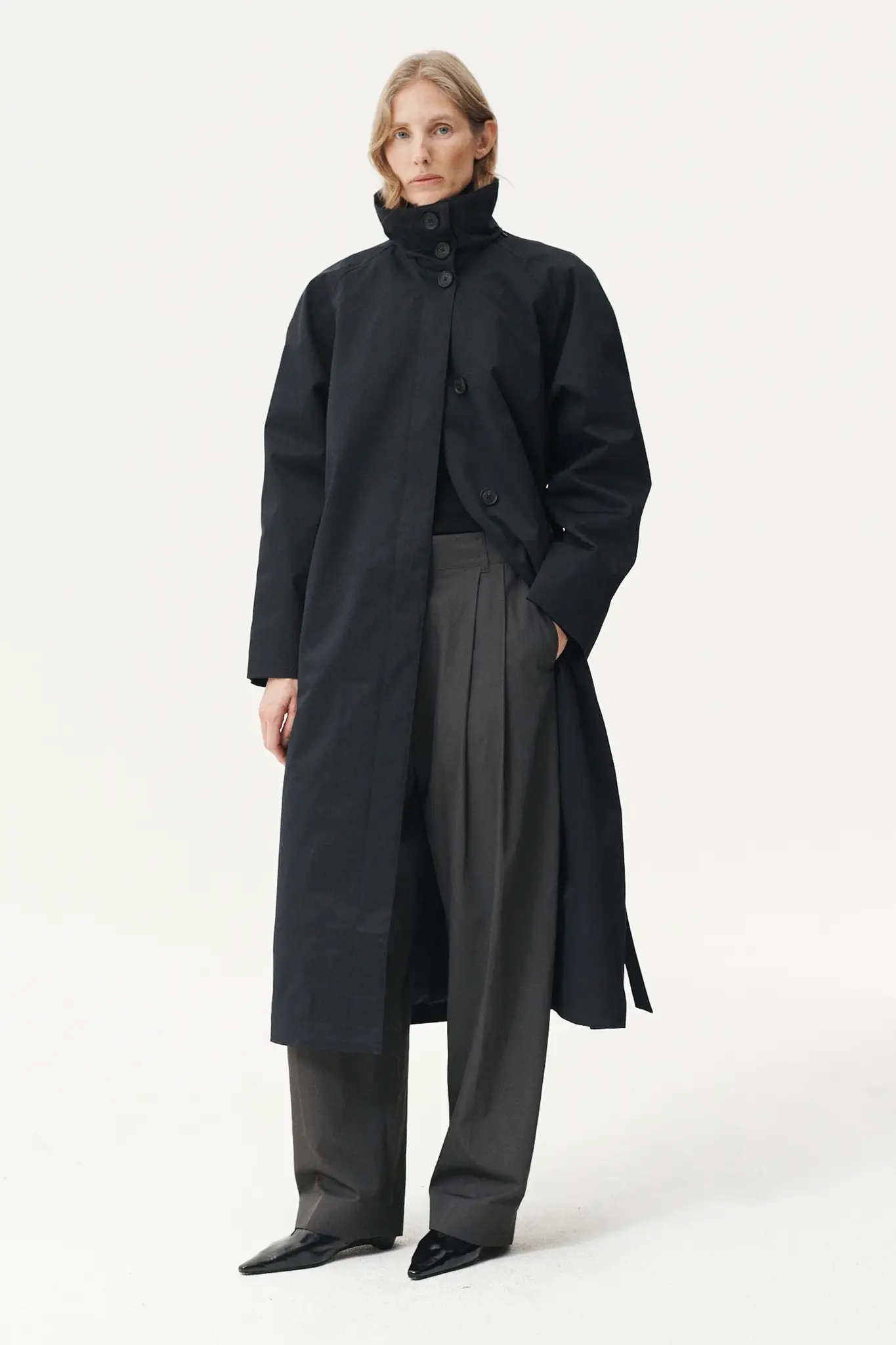 Welter Shelter Roomy stand up C nin spin jas Navy (nearly black)