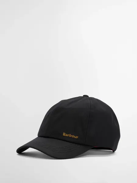 Barbour Belsay wax cap hat Black cardinal