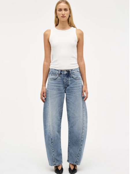 Neuw Nancy barrel jeans vintage indigo