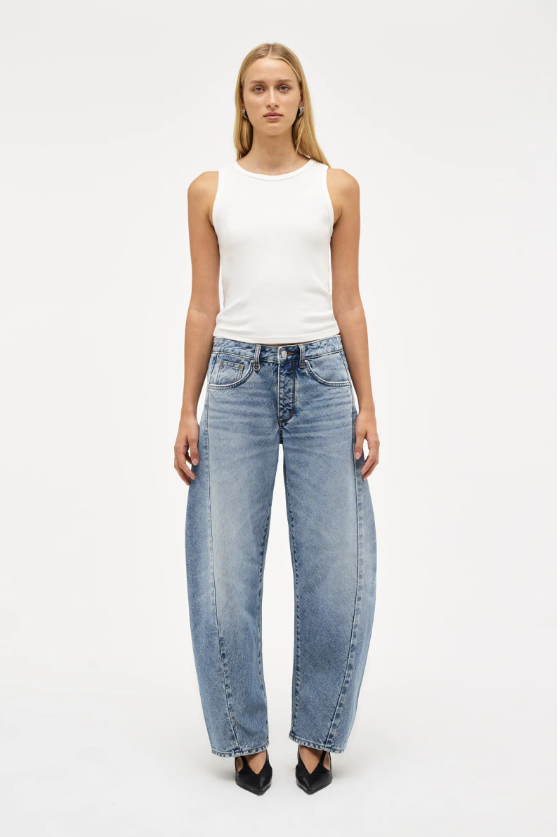 Neuw Nancy barrel jeans vintage indigo