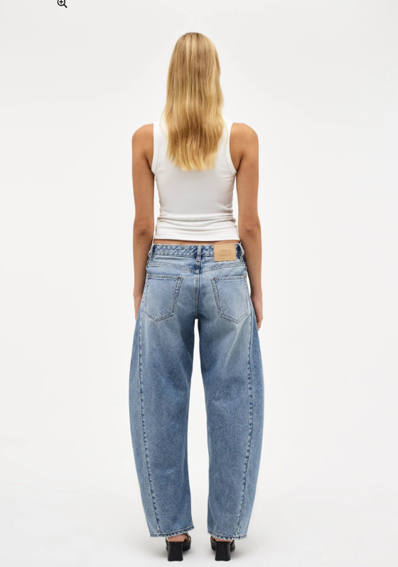 Neuw Nancy barrel jeans vintage indigo