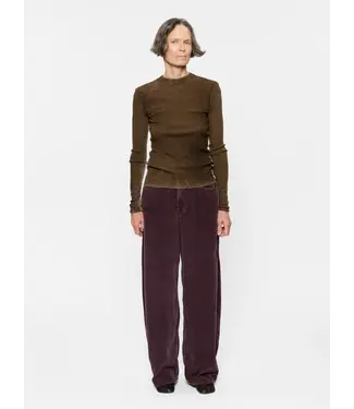 6397 Corduroy roomy trousers Viola