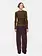 6397 Corduroy roomy trousers Viola