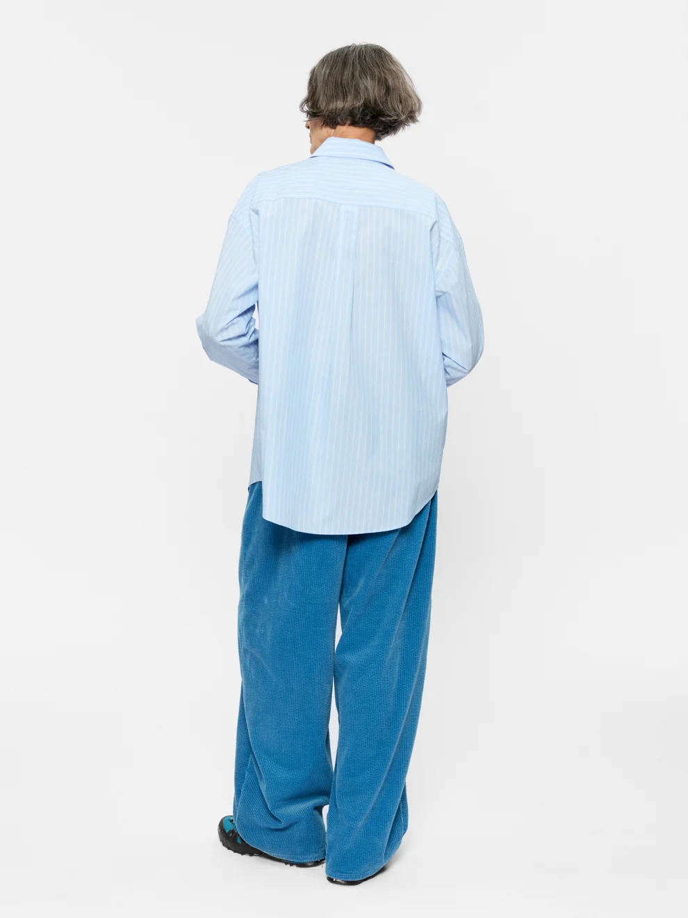 6397 Uniform shirt Blue stripe