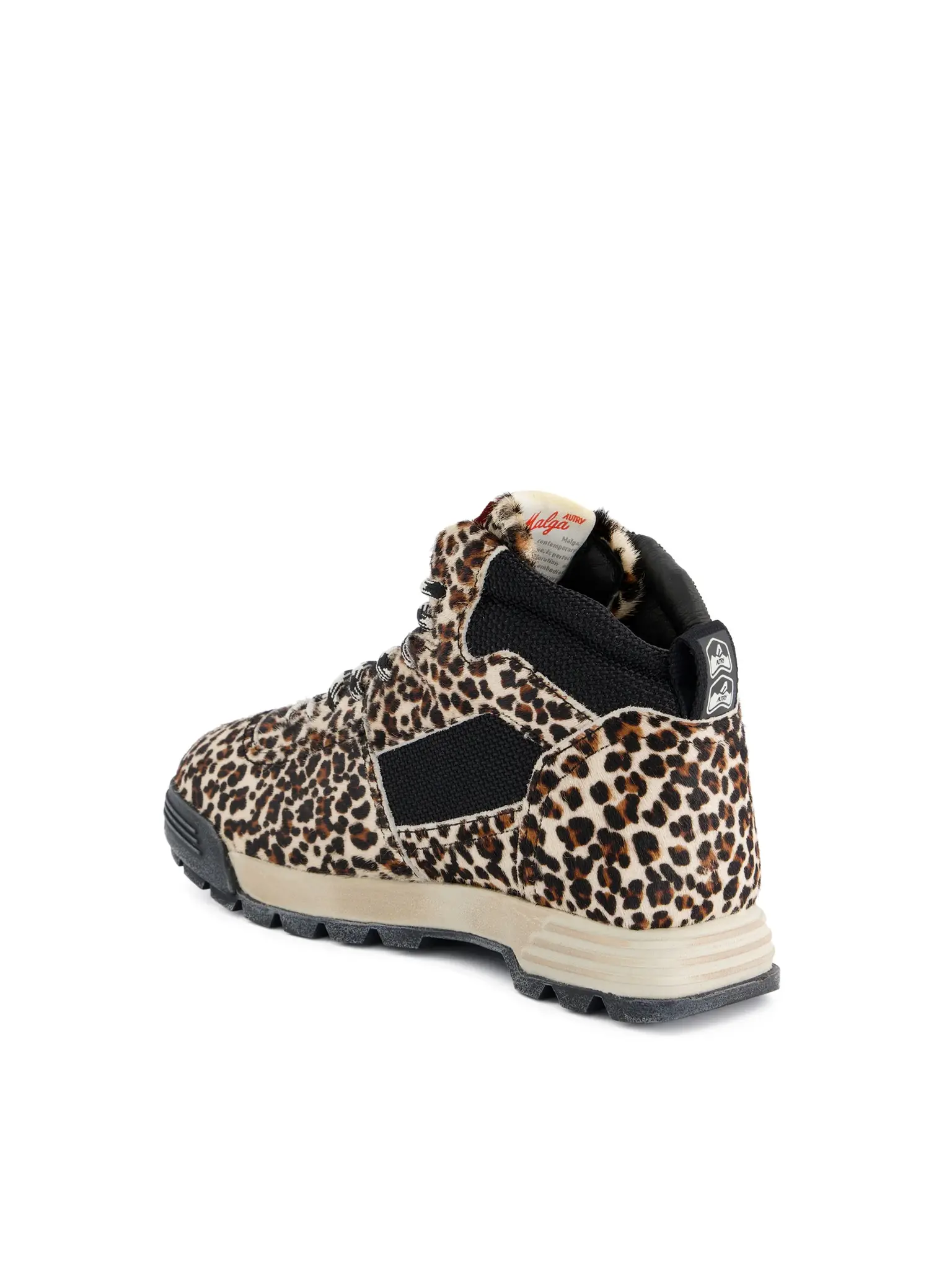 Autry Malga mid wom PF02 sneaker Pony/Fab Leopard/Black