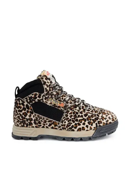 Autry Malga mid wom PF02 sneaker Pony/Fab Leopard/Black