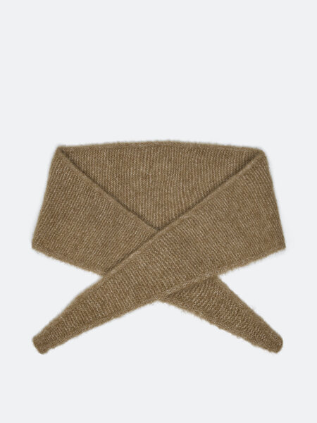 Samsoe Samsoe Sanor diamond scarf Lead gray