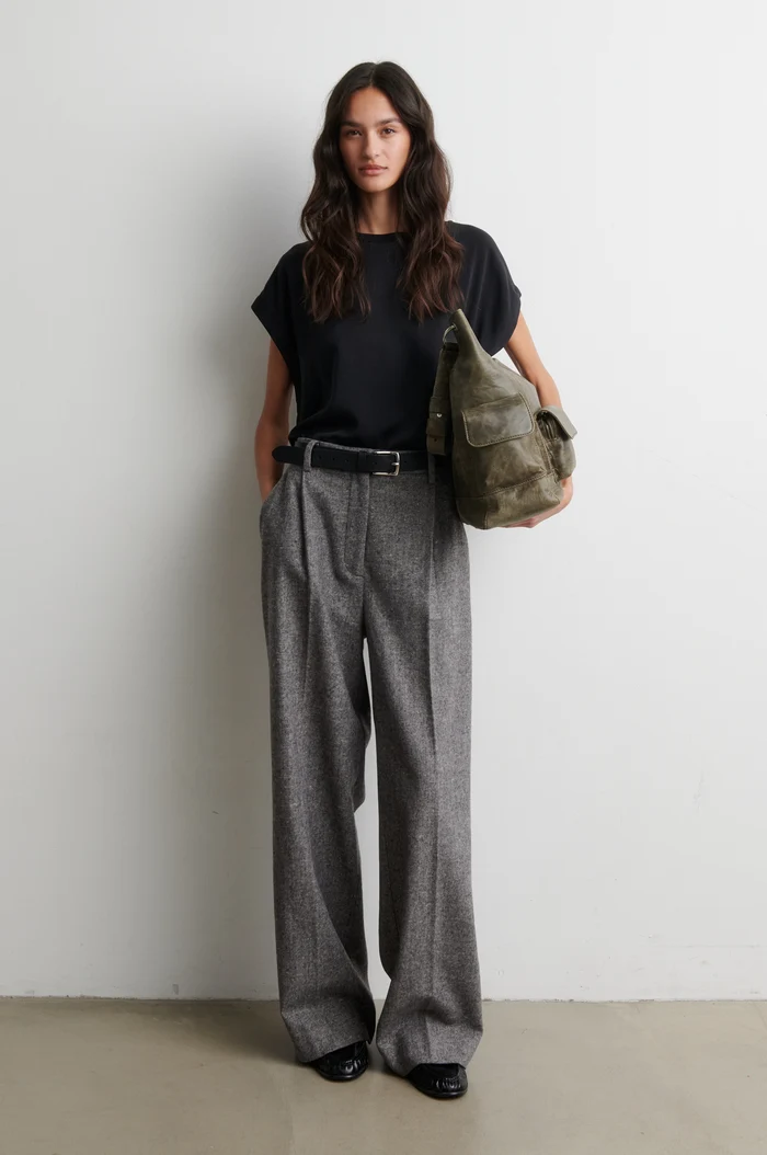 Second Female Lydney trousers Grey melange