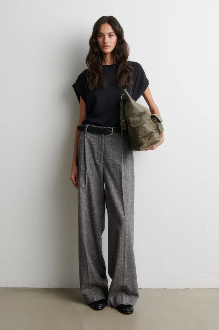 Second Female Lydney trousers Grey melange