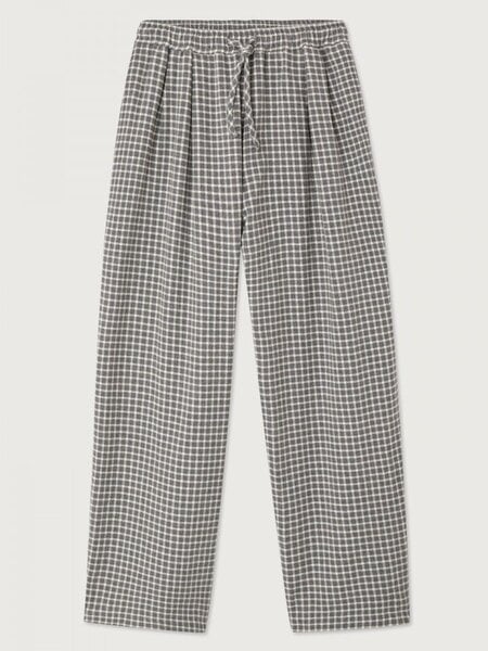 American Vintage HOX10A broek Carreaux brouillard