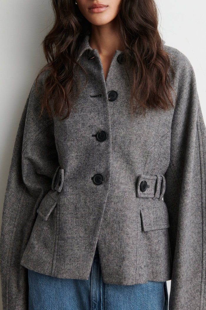 Second Female Lydney jacket Grey melange