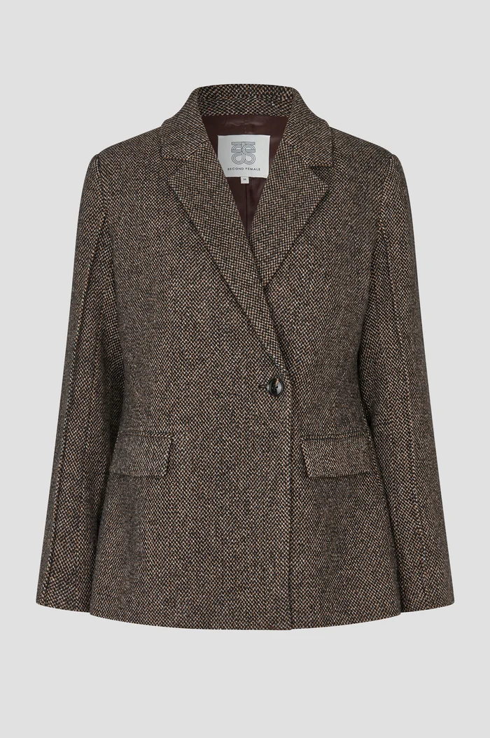 Second Female Emi new fitted blazer Demitasse