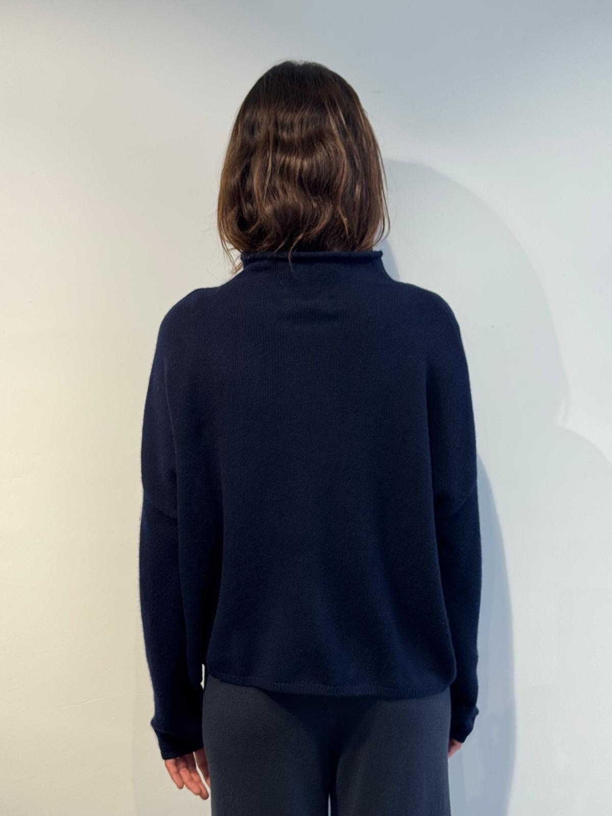 Lisa Yang Sandy sweater Navy