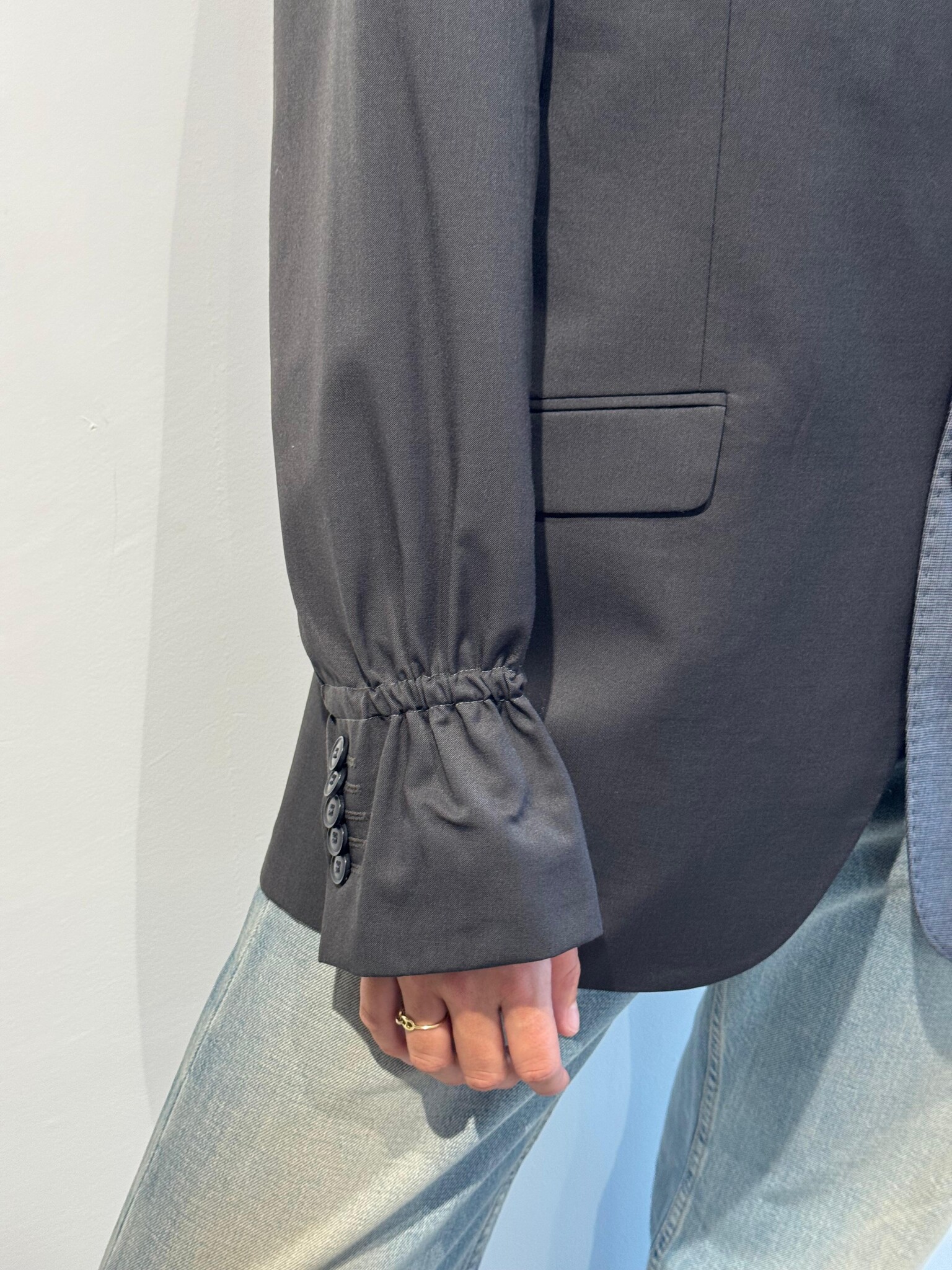 1/OFF Blazer double Black/Grey M/L