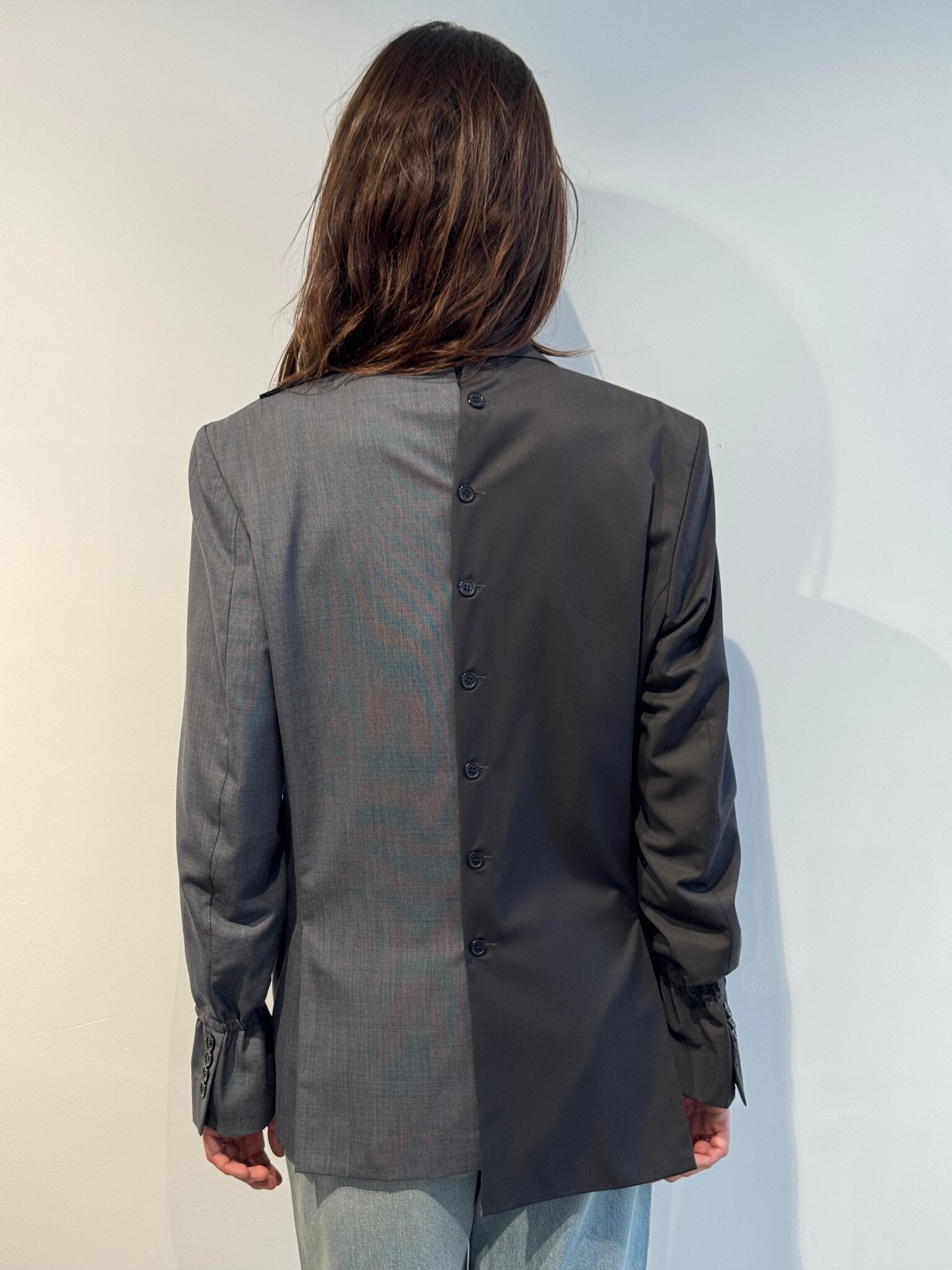 1/OFF Blazer double Black/Grey M/L