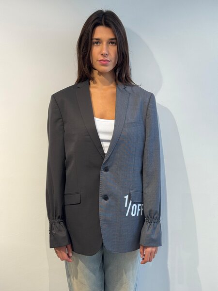 1/OFF Blazer double Black/Grey M/L